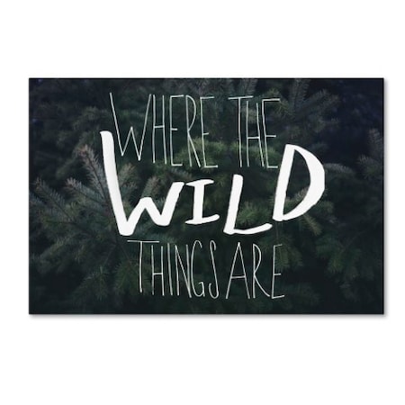 Leah Flores 'Where The Wild Things Are' Canvas Art,12x19